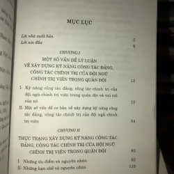 Xây dựng kỹ năng công tác đảng, công tác chính trị của đội ngũ chính trị viên  758851