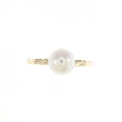 Nhẫn ngọc trai Akoya K10YG 6mm 672202