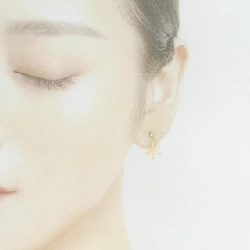 K18YG Bông tai - Hàng hiệu Chính hãng 869659