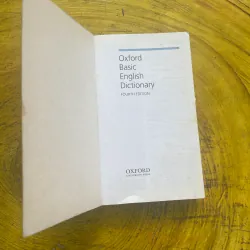 OXFORD BASIC ENGLISH DICTIONARY- 4th edition 731905