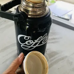 Bình Giữ Nhiệt Cofee Cup - màu đen - 1 lít 751640