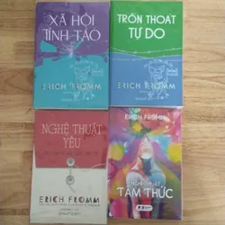 Bộ sách Erich Fromm: Nghệ thuật yêu, Trốn thoát tự do, Nghệ thuật tâm thức,..