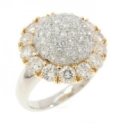 Nhẫn kim cương PT900/K18YG 2.03CT