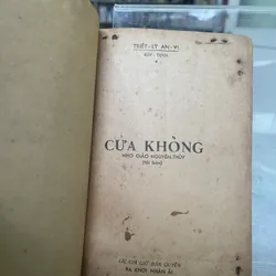 CỬA KHỔNG- TRIẾT LÝ AN VI KIM ĐỊNH 708467