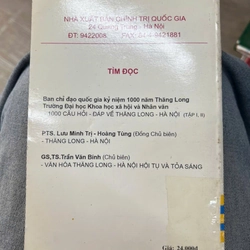 Văn học Nghệ thuật Thăng Long-Hà Nội quá khứ và hiện tại - Sách tham khảo.8 336235