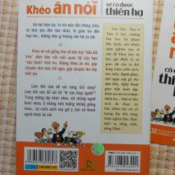 Sách Kỹ Năng - KHÉO ĂN NÓI SẼ CÓ ĐƯỢC THIÊN HẠ - TRÁC NHÃ 751844