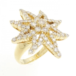 Nhẫn kim cương K18YG 2.04CT