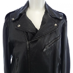 Gucci GUCCI 654909 XNAMZ Áo khoác da biker - Hàng hiệu chính hãng 893325