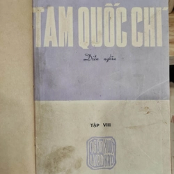 TAM QUỐC CHÍ DIỄN NGHĨA - 8 tập 301339