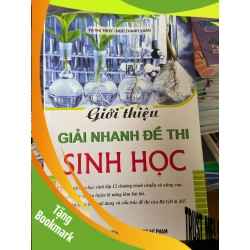 (TẶNG BOOKMARK) Giới Thiệu Giải Nhanh Đề Thi Sinh Học - Tạ Thị Thủy, Ngô Thanh Xuân 2011 Tham khảo - luyện thi RBK-AK2ST1