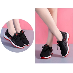 Giày thể thao, giày đi bộ sneaker Nữ dạng lưới đế mềm 2 màu – Mã số 1914 215567