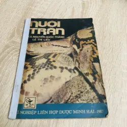 NUÔI TRĂN , nxb: 1987