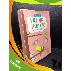 (TẶNG BOOKMARK) Vui vẻ học giờ mới 90% bẩn nhẹ ( đồ chơi ) RBK2812