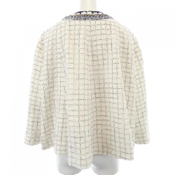 Áo khoác không cổ CHANEL 634805