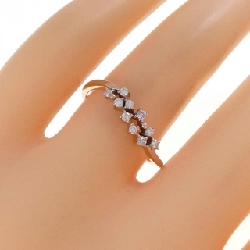 Nhẫn kim cương K18PG 666318