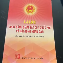 Luật Hoạt động giám sát của quốc hội và hội đồng nhân dân 2015