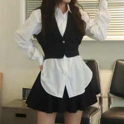 Set sáo sơ mi và áo gile  468927