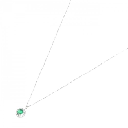 Dây chuyền ngọc lục bảo PT950/PT900 0.10CT - Hàng hiệu Authentic 862215