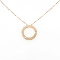 Cartier Love Necklace Half Diamond - Hàng hiệu Authentic