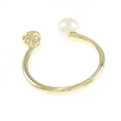 Nhẫn ngọc trai Akoya 18KYG 6mm 670027