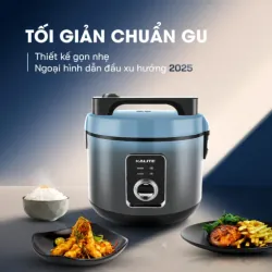 Nồi cơm điện Kalite KRC6012 chính hãng chống dính Ceramic cao cấp, mới 100% 572890