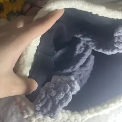 Túi len tự đan bằng tay 991448