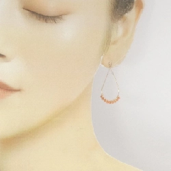 K10PG Bông tai san hô - Hàng hiệu Authentic 867835