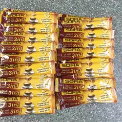 (50 gói) Cà Phê Hòa Tan 3in1 SOFIA 800g (50 gói x 16g ) 305913
