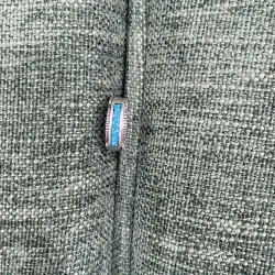 Nhẫn bạc mộc 925 dày khảm lam