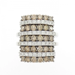 Nhẫn kim cương K18WG/K18BG 2.80CT 667158