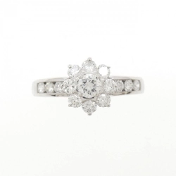 Nhẫn kim cương hoa PT900 0.15CT - Hàng hiệu Authentic 850384