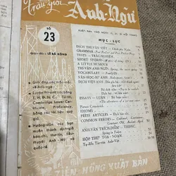 Học báo Anh Ngữ | Lê Bá Kông  | 10 số từ 21-30, chất lượng tốt 570475