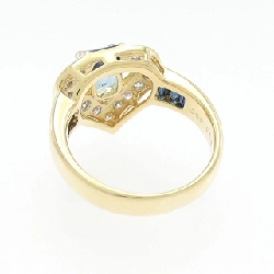 Nhẫn Aquamarine K18YG 0.99CT - Hàng hiệu Chính hãng 850431