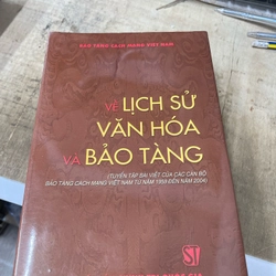 Về lịch sử văn hoá và bảo tàng-bìa cứng .9