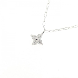 K18WG Dây chuyền kim cương 0.03CT - Hàng hiệu Chính hãng 863277