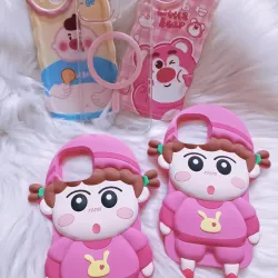 Ốp lưng iPhone 13 màu hồng dễ thương  777664