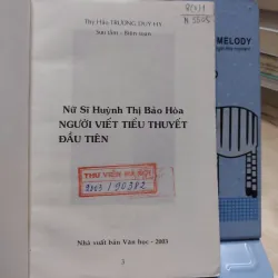 sách: Nữ sĩ Huỳnh Thị Bảo Hoà -  Thy Hảo Trương Duy Hy (A1) 568295