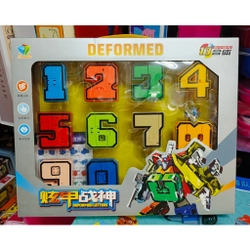 Đồ Chơi Lắp Ghép Robot Từ Các Chữ Số Deformed letters 788-74 223500