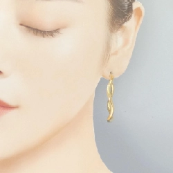 K18YG Bông tai - Hàng hiệu Chính hãng 869465