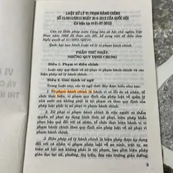 Luật Xử lý vi phạm hành chính 2013 713034