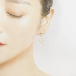 K18YG Bông tai - Hàng hiệu Authentic 873432