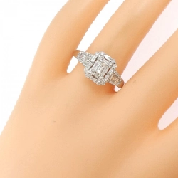 Nhẫn kim cương PT900 0.75CT - Hàng hiệu Authentic 850394
