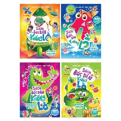 Sách bóc dán không lồ - Combo 4 tập - - LINHLANBOOKS - Sách Mẹ và bé