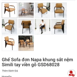 THANH LÝ GHẾ NAPA TAY GỖ MÀU NÂU WALLNUT 316760