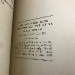 Văn thơ cách mạng Việt Nam đầu thế kỷ XX - Đặng Thai Mai - Nghiên cứu văn học / Lịch sử 796945