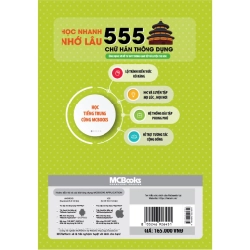 Học Nhanh Nhớ Lâu 555 Chữ Hán Thông Dụng - Kaixin 287984