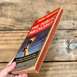 The Public Philosophy - Walter Lippman (Sách Triết Học Chính Trị, Hiếm) 736357