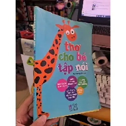 Thơ cho bé tập nói HCM0109 SÁCH ĐỒNG GIÁ 19K Blogmeo21025