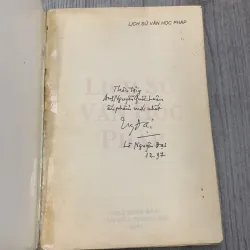 Lịch sử văn học pháp. 10b2 1026338