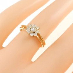 Nhẫn kim cương hoa K18YG 0.32CT - Hàng hiệu Chính hãng 857112